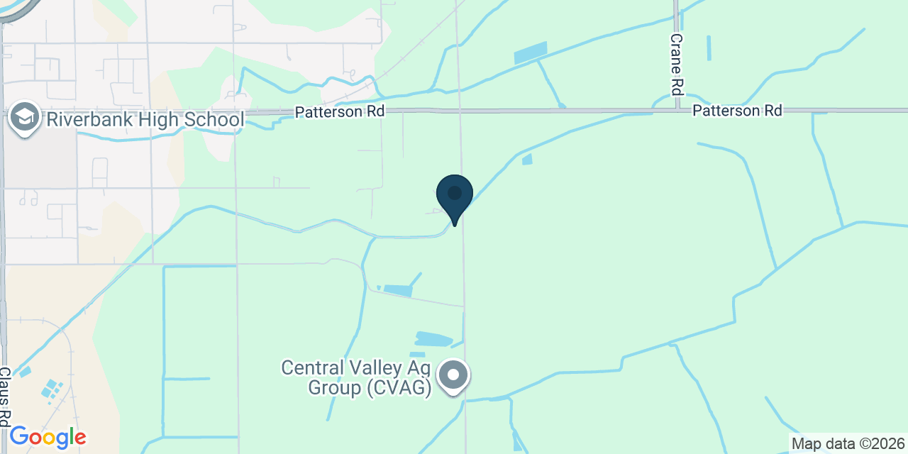 Map showing Oakdale, Stanislaus County, CA