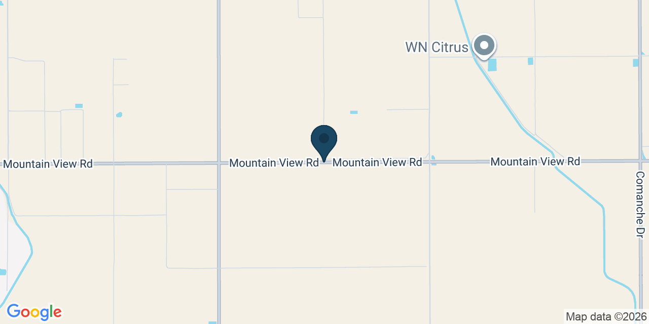 Map showing Kern County, CA