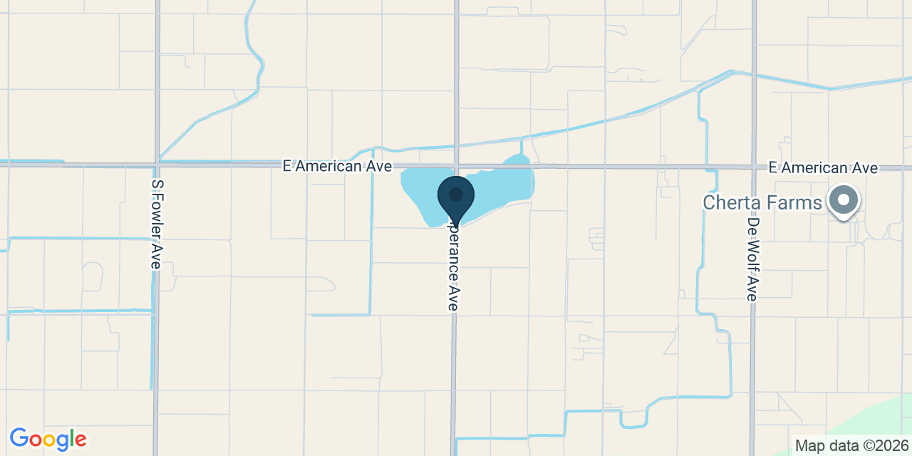 Map showing Fresno County, CA