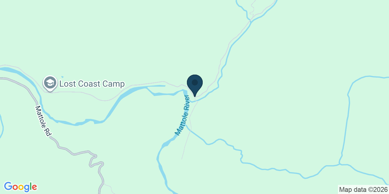 Map showing Humboldt County, CA