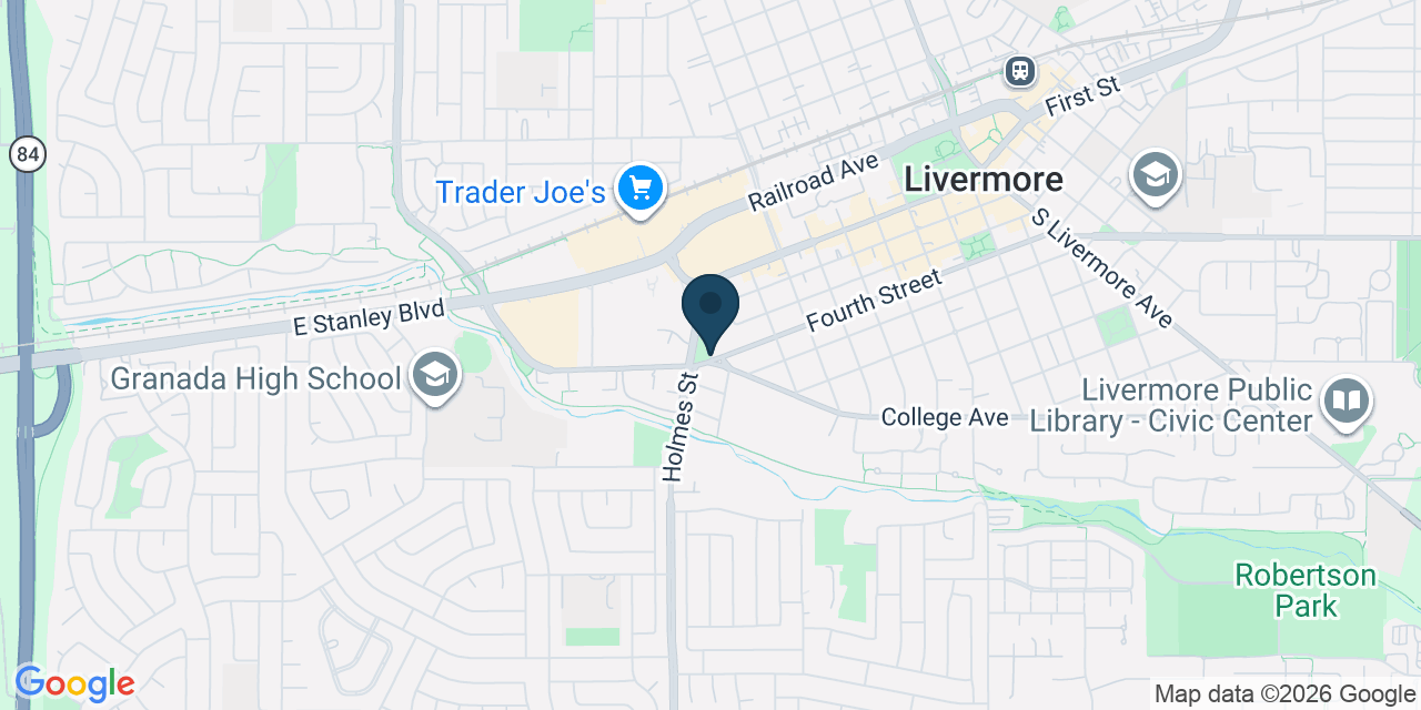 Map showing Livermore, Alameda County, CA