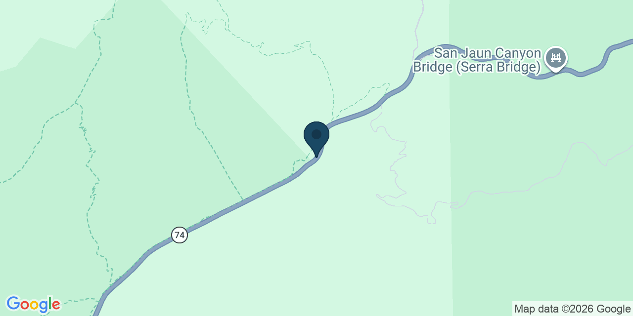 Map showing California