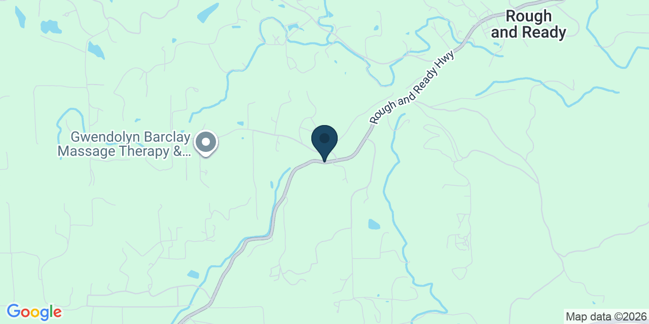Map showing Rough and Ready, Nevada County, CA