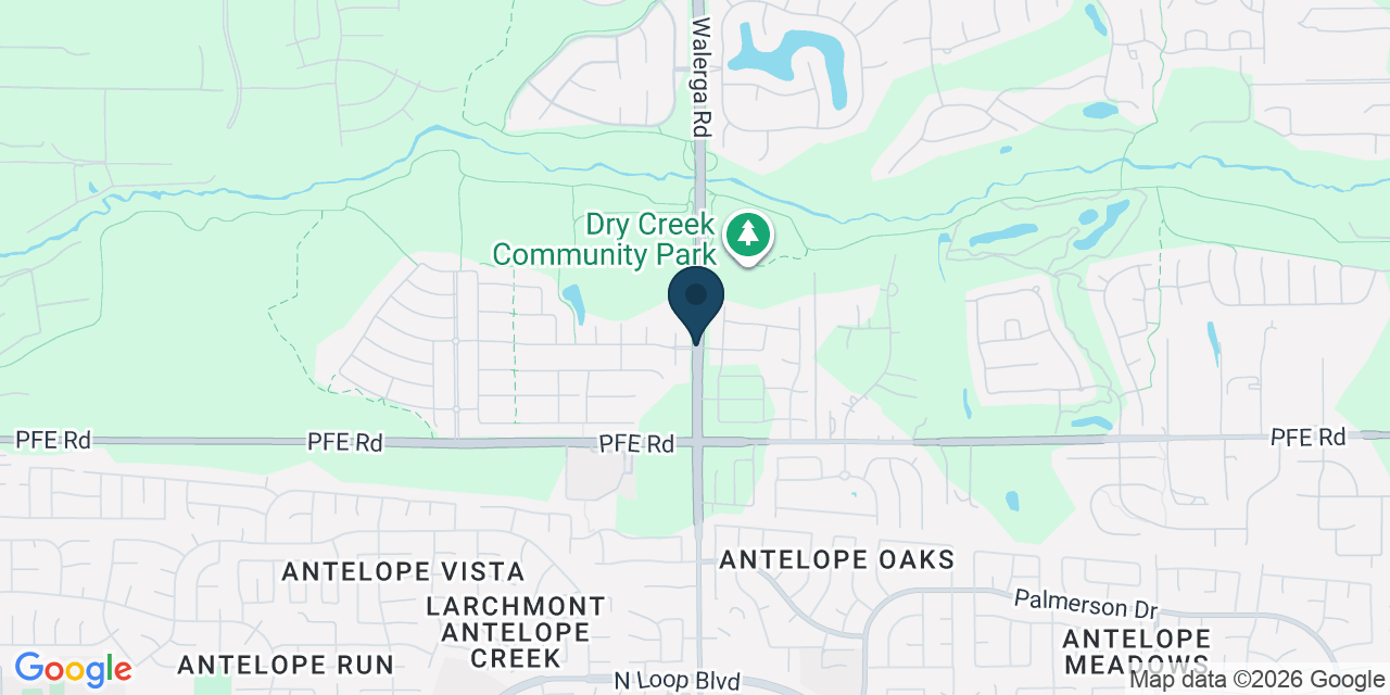 Map showing Placer County, CA