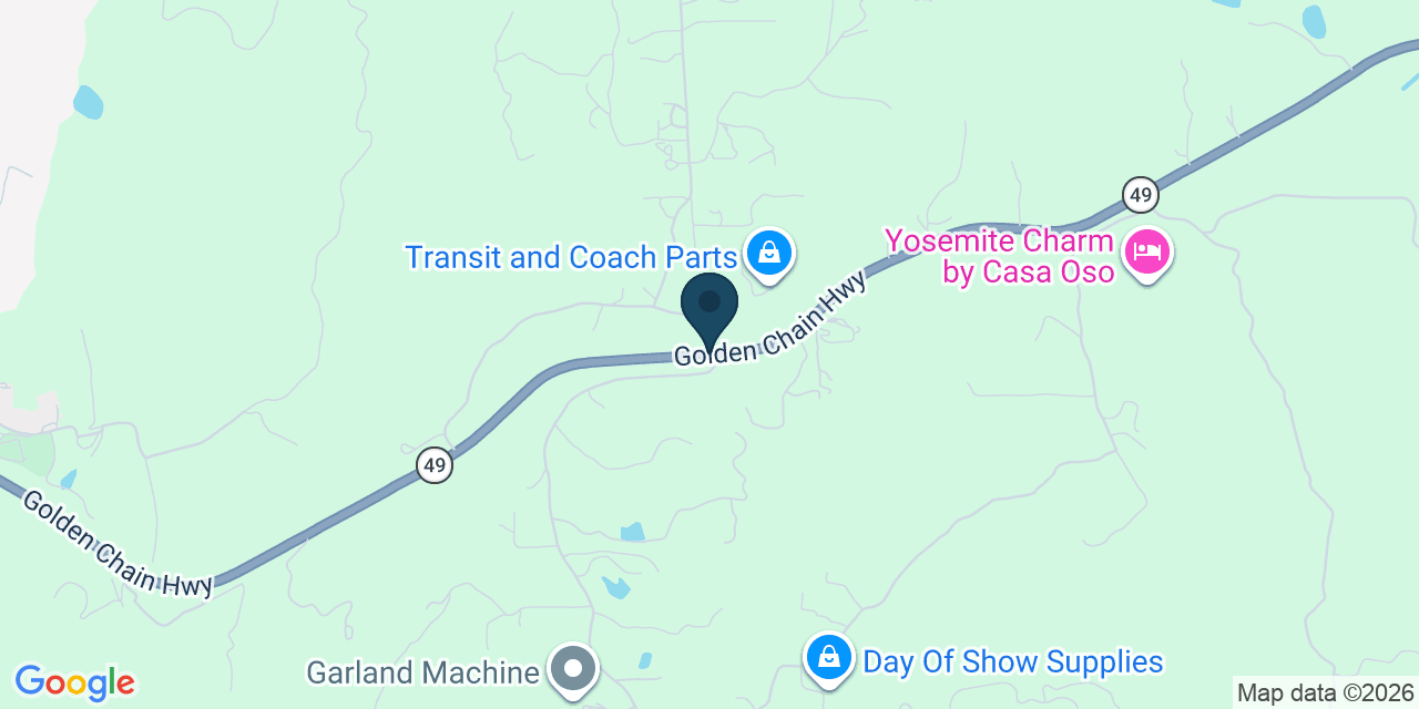 Map showing Mariposa, Mariposa County, CA