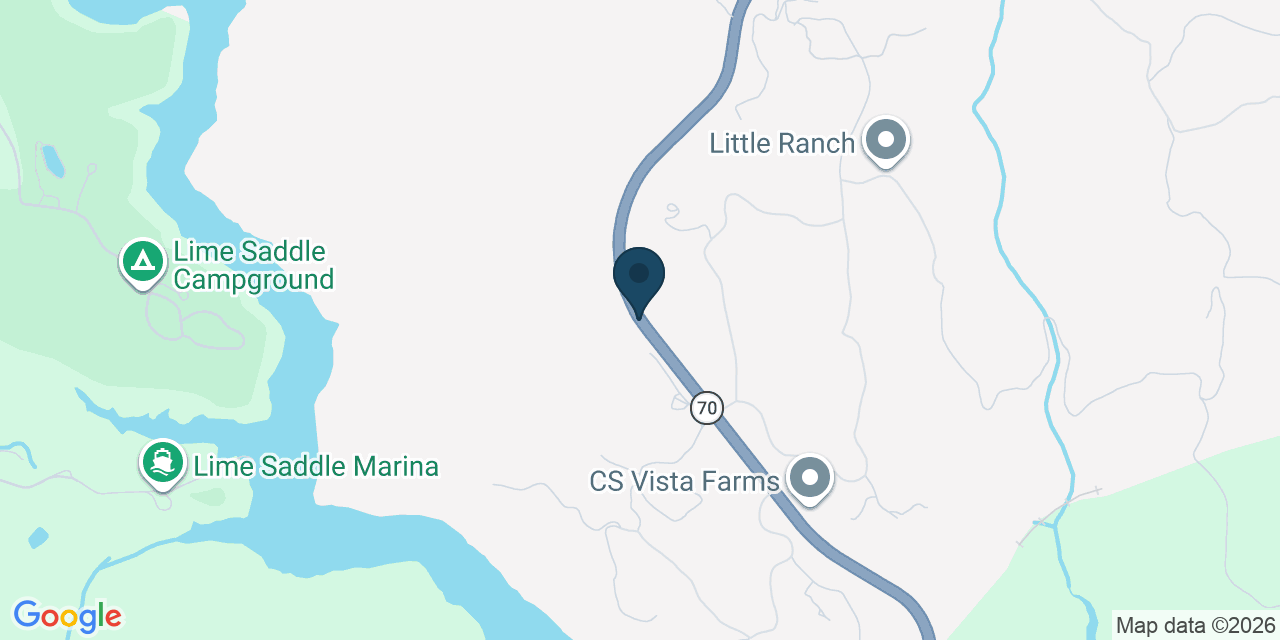 Map showing Oroville, Butte County, CA