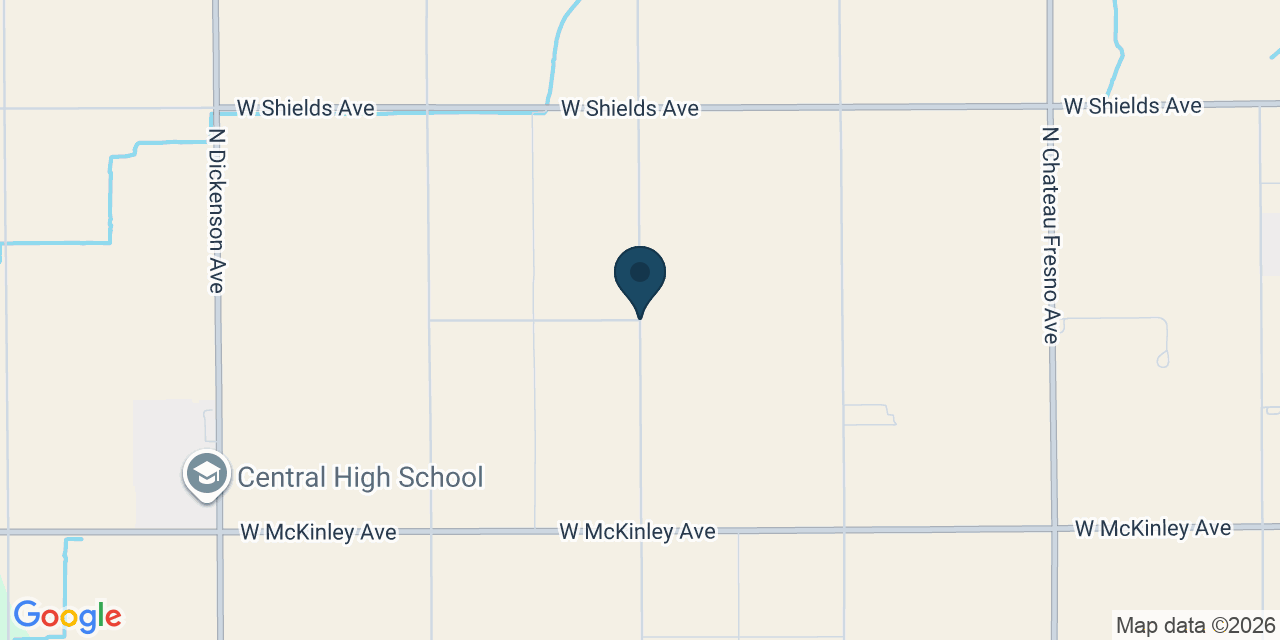 Map showing Fresno, Fresno County, CA