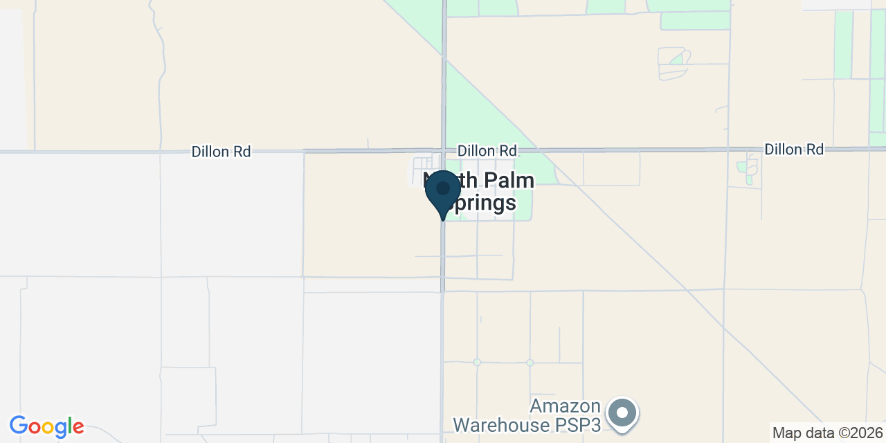 Map showing Riverside County, CA