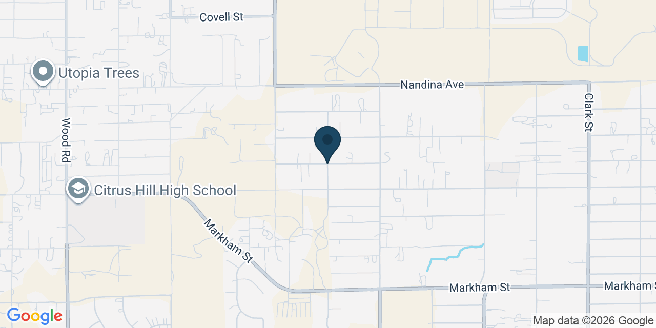 Map showing Mead Valley, Riverside County, CA
