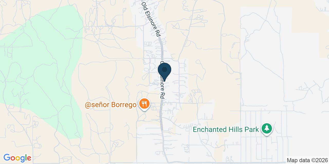 Map showing Perris, Riverside County, CA