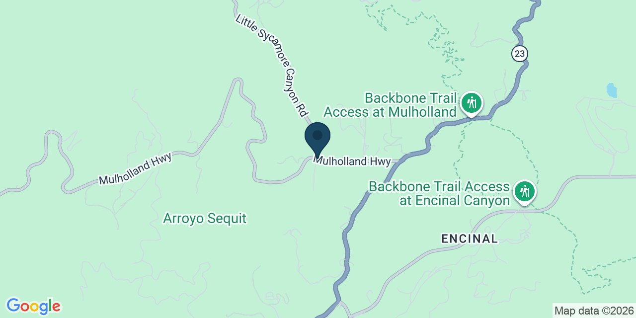 Map showing Los Angeles County, CA