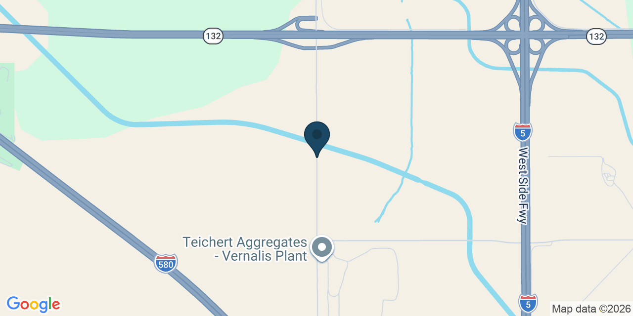 Map showing California