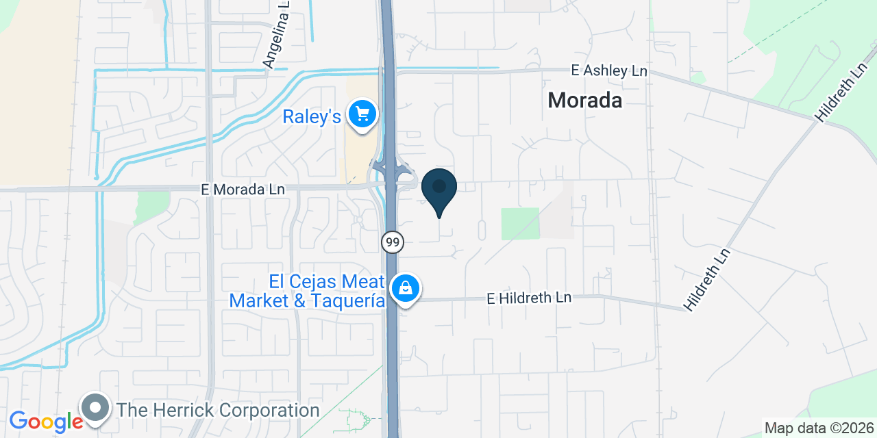 Map showing Morada, San Joaquin County, CA
