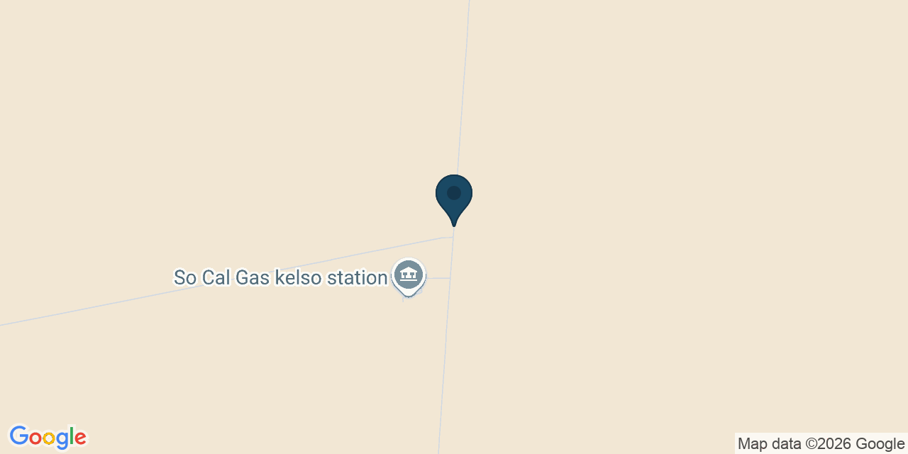 Map showing San Bernardino County, CA