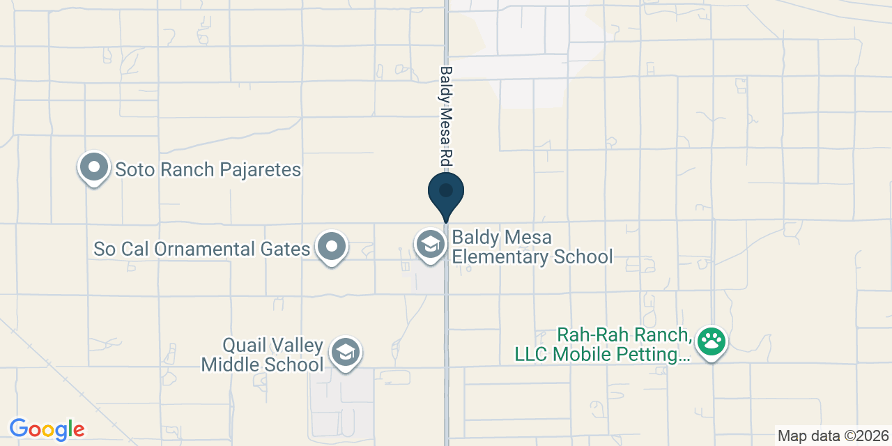 Map showing Phelan, San Bernardino County, CA
