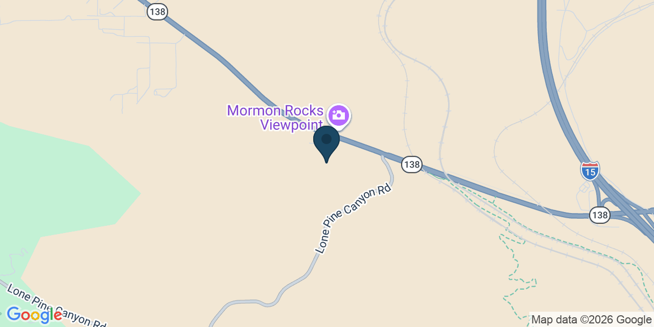 Map showing Phelan, San Bernardino County, CA