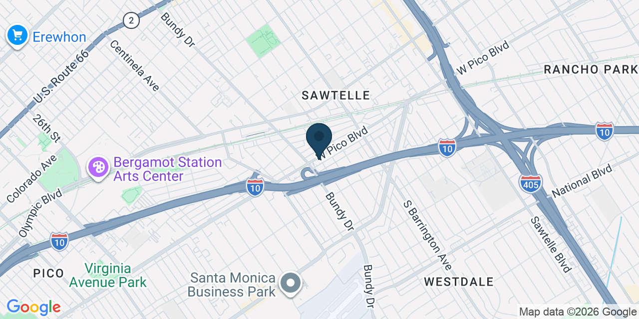 Map showing Los Angeles, Los Angeles County, CA
