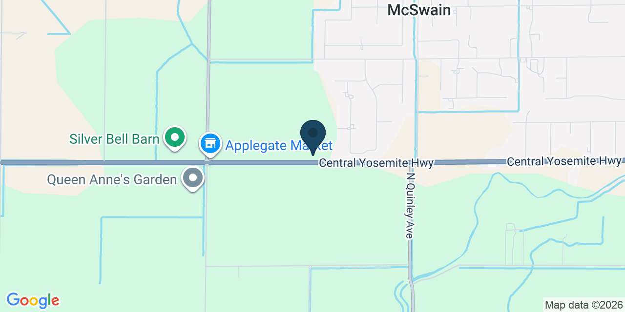 Map showing City of Atwater, Merced County, CA