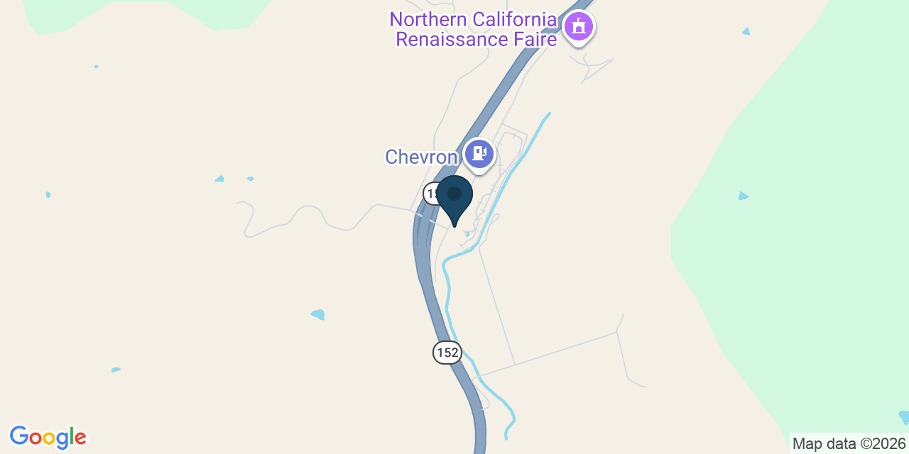 Map showing Hollister, Santa Clara County, CA