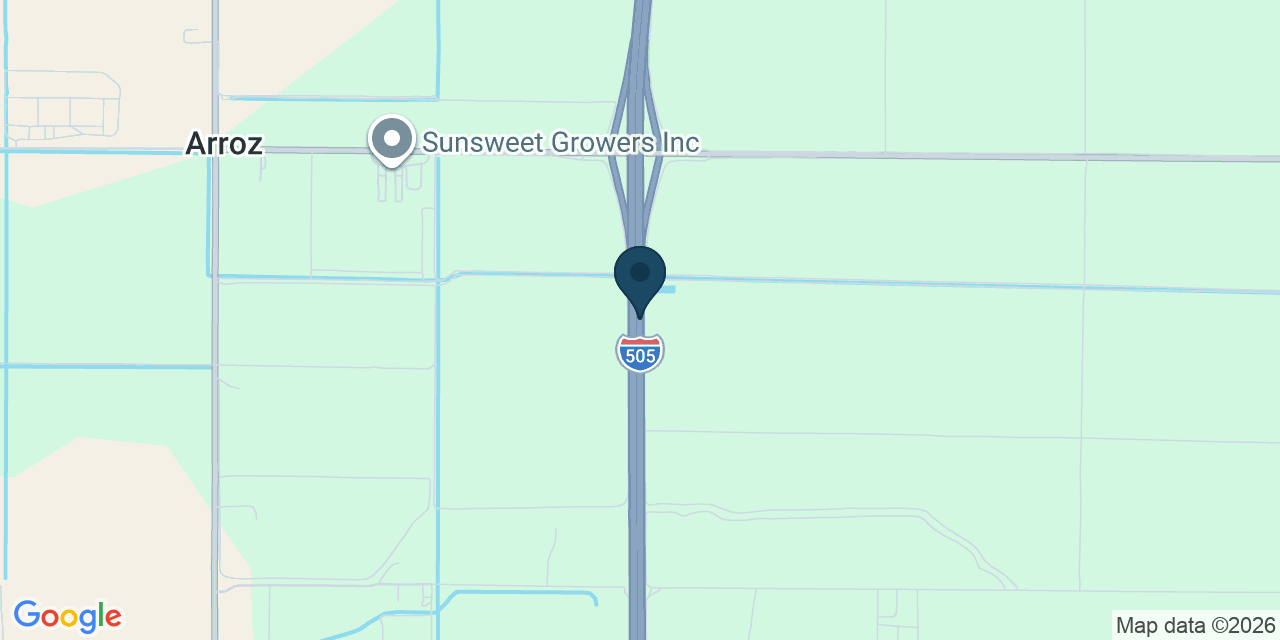 Map showing California