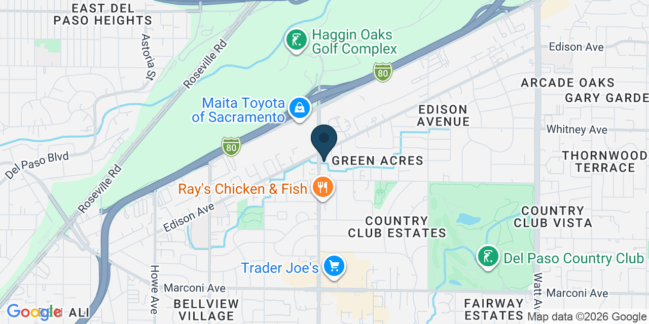 Map showing Sacramento, Sacramento County, CA