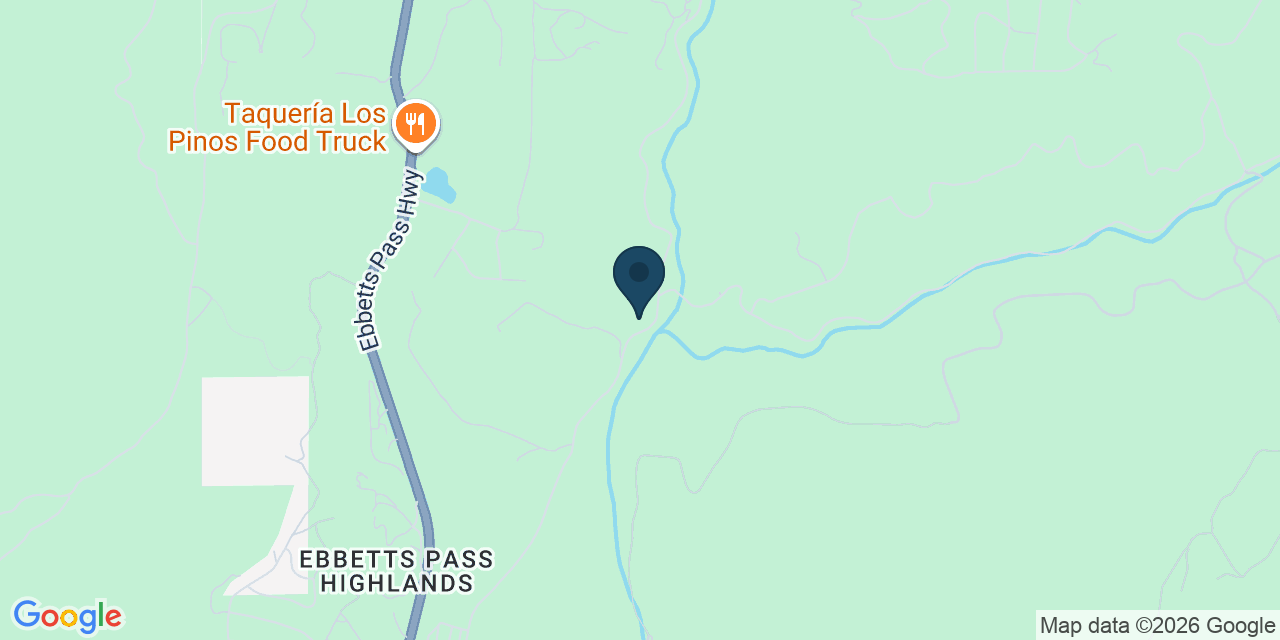 Map showing Arnold, Calaveras County, CA