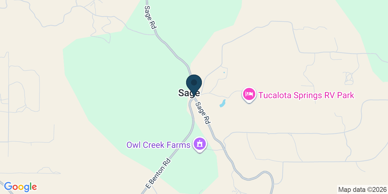 Map showing Sage, Riverside County, CA