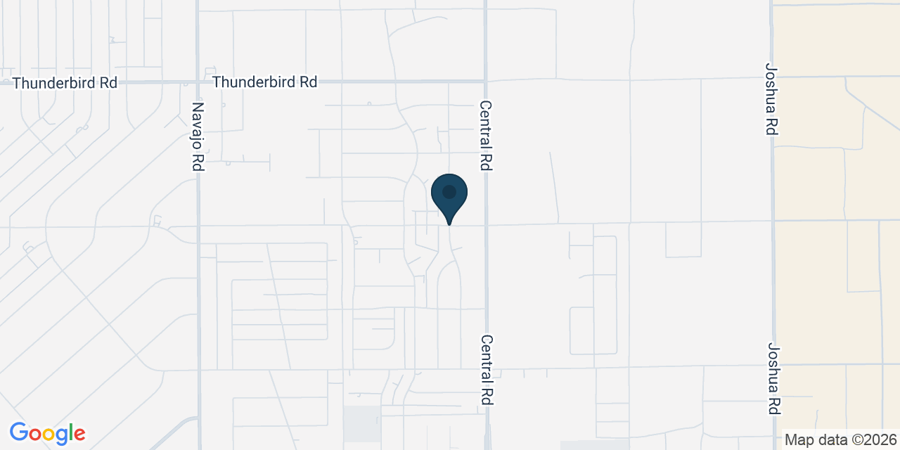 Map showing Apple Valley, San Bernardino County, CA