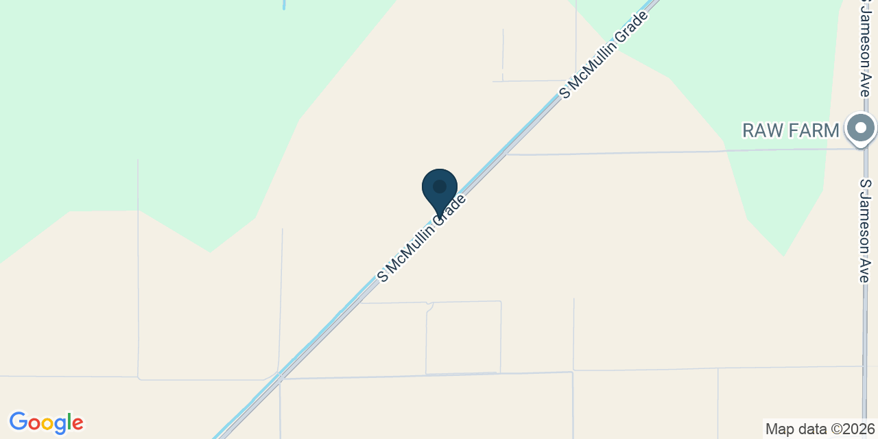 Map showing Fresno County, CA