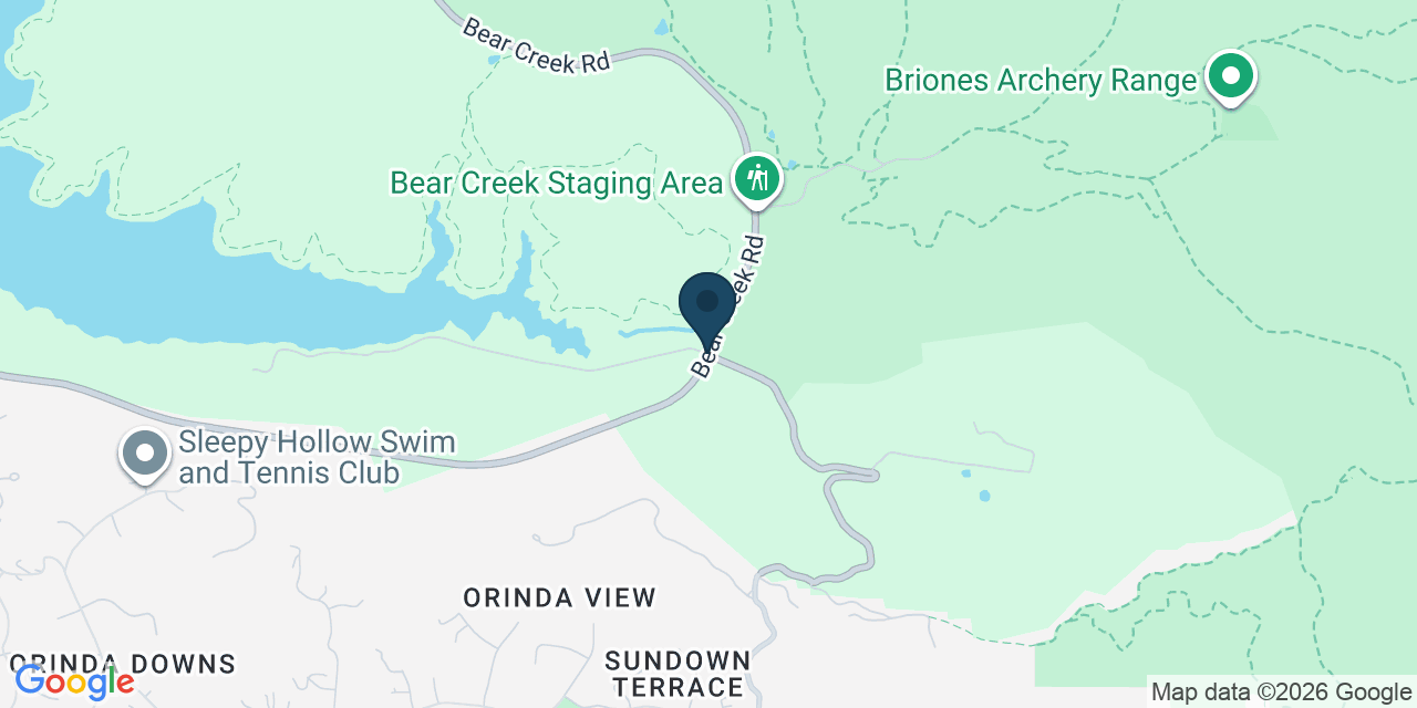 Map showing Contra Costa County, CA