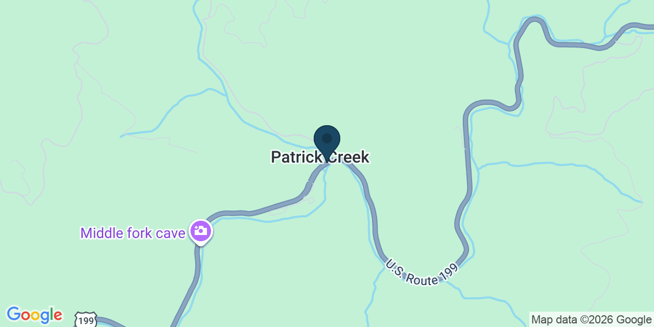 Map showing Del Norte County, CA