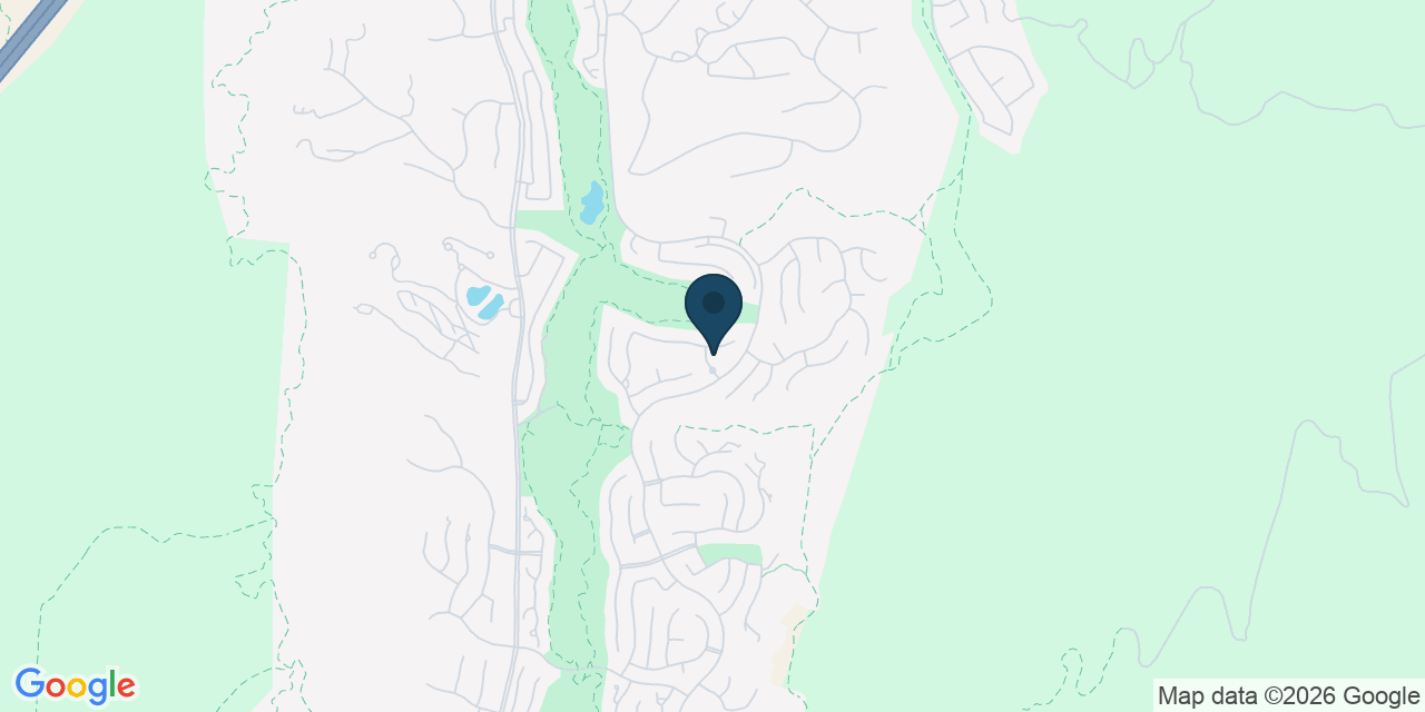 Map showing Coto de Caza, Orange County, CA
