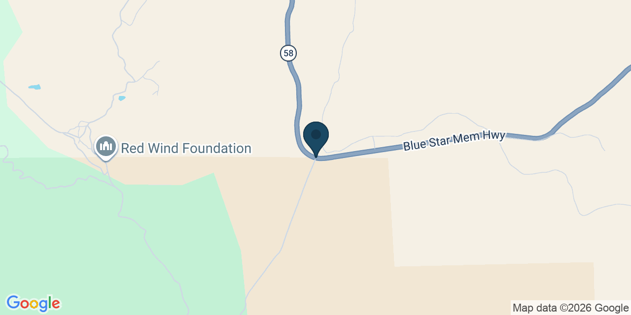 Map showing San Luis Obispo County, CA