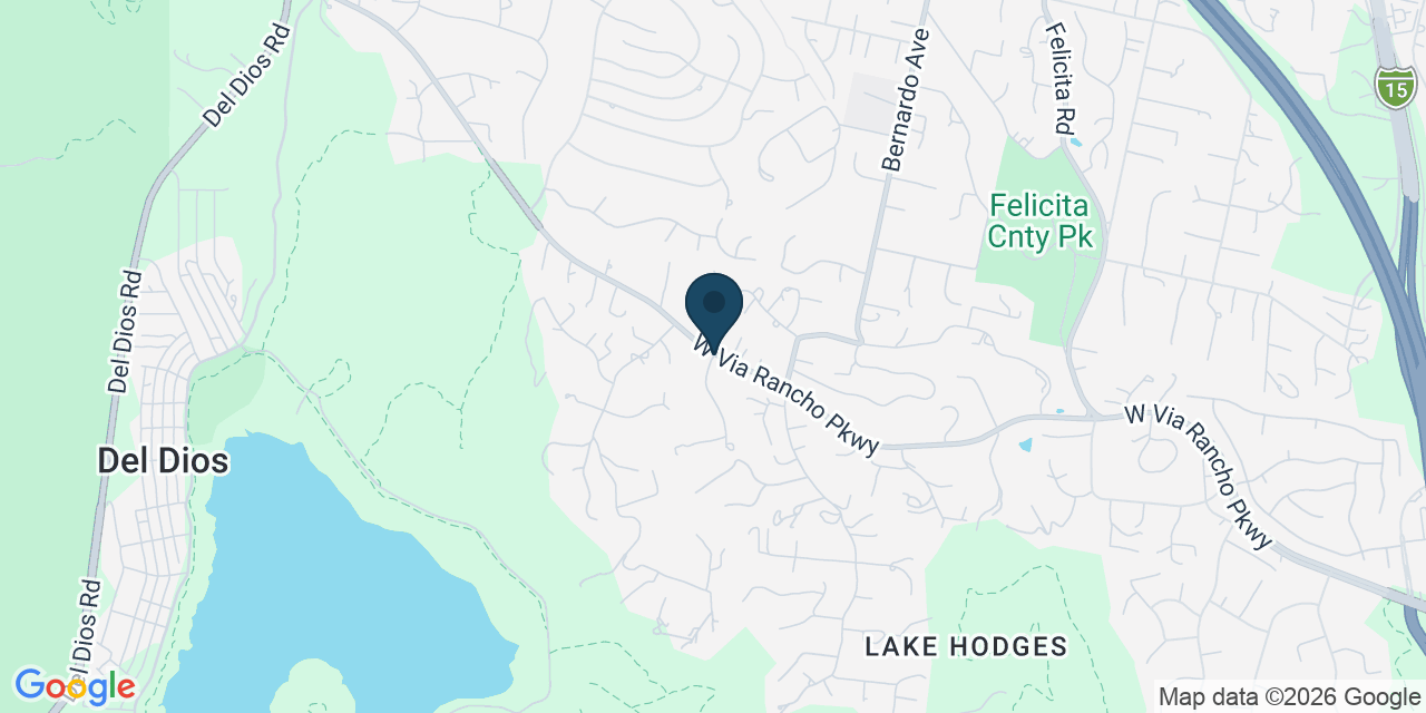 Map showing Escondido, San Diego County, CA