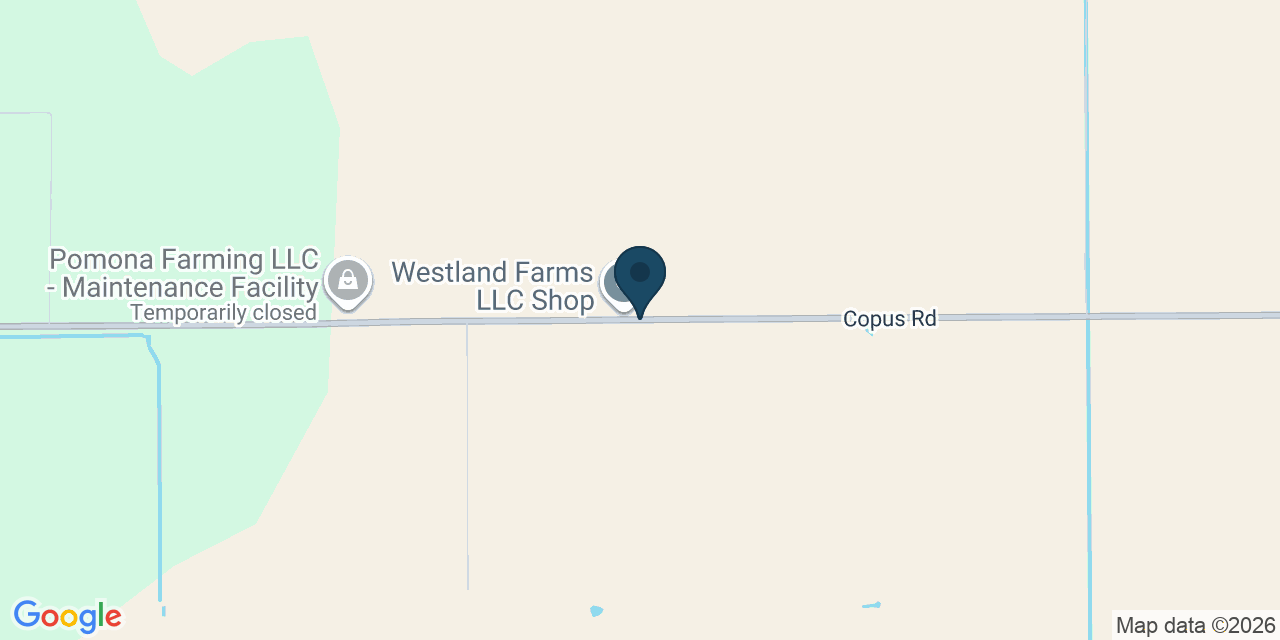 Map showing Bakersfield, Kern County, CA