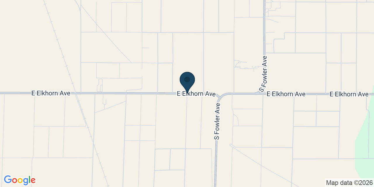 Map showing Fresno County, CA