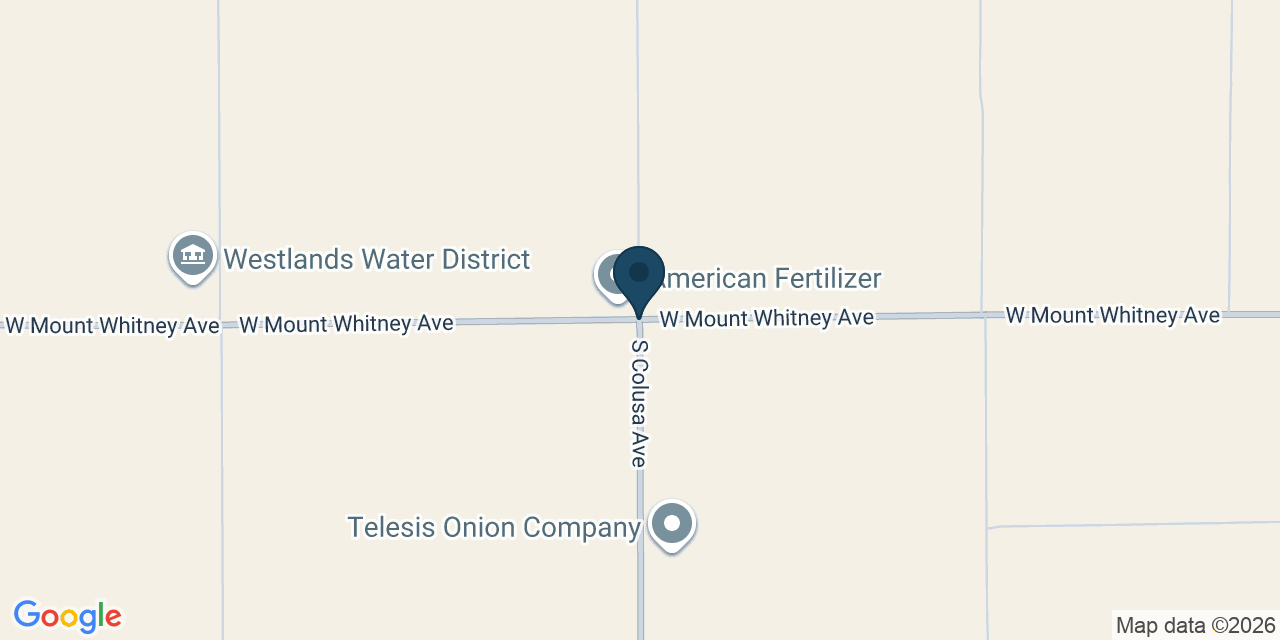 Map showing Coalinga, Fresno County, CA