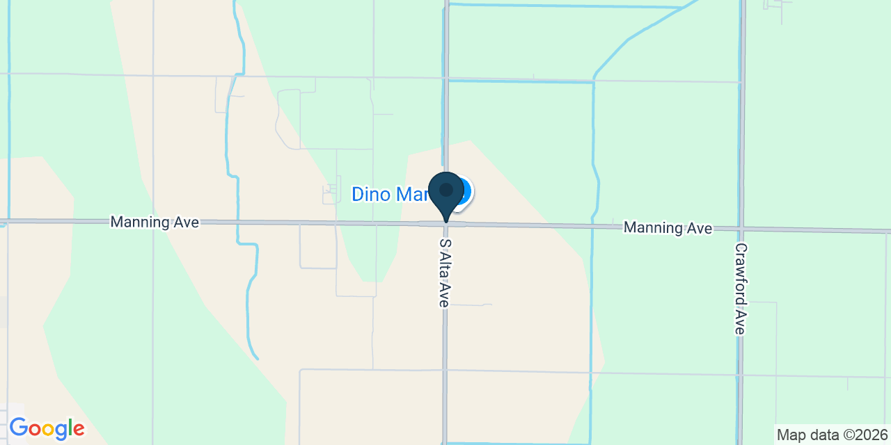 Map showing Fresno County, CA