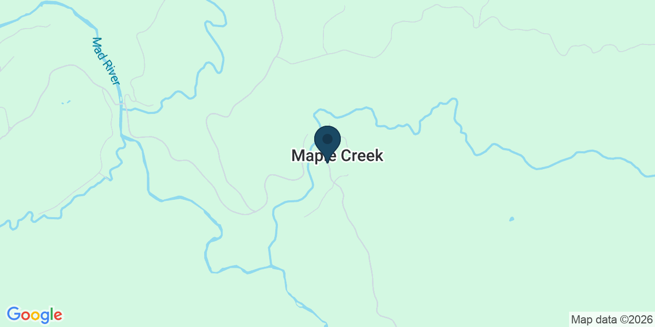 Map showing Humboldt County, CA