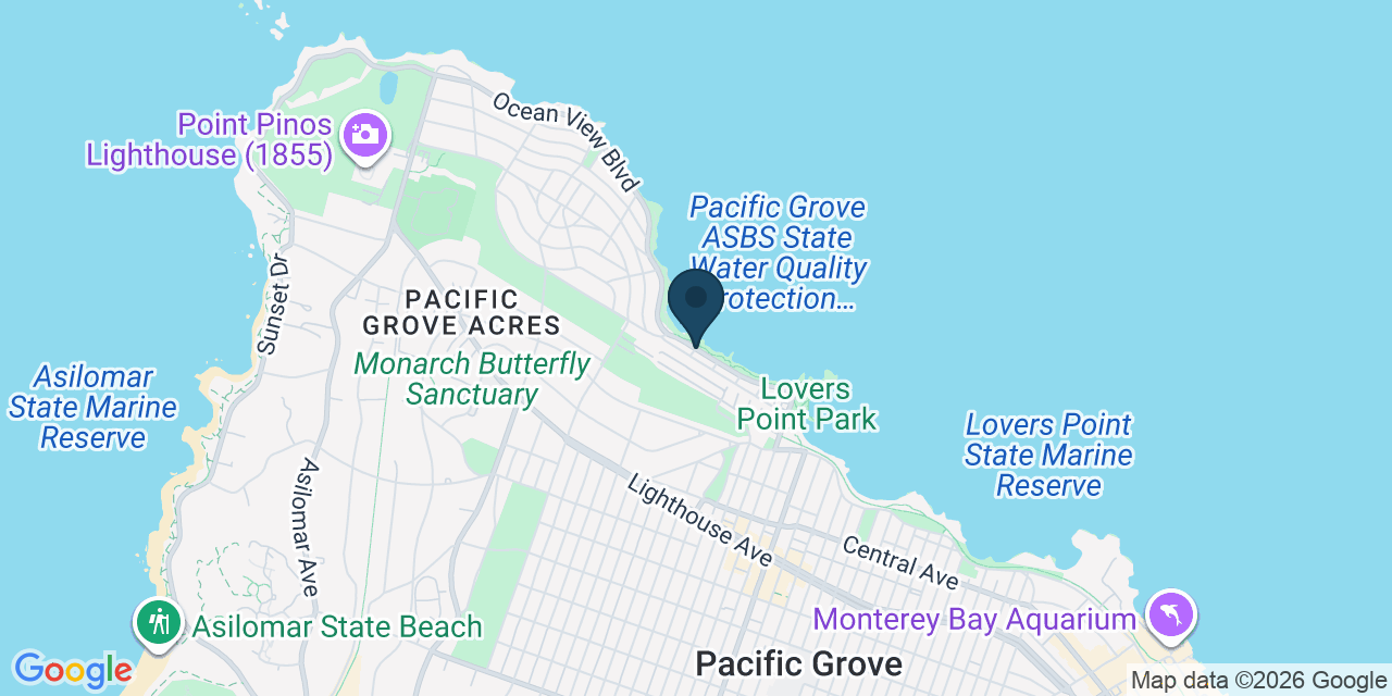 Map showing Monterey County, CA
