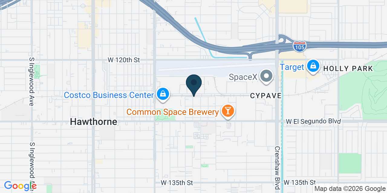 Map showing Los Angeles County, CA