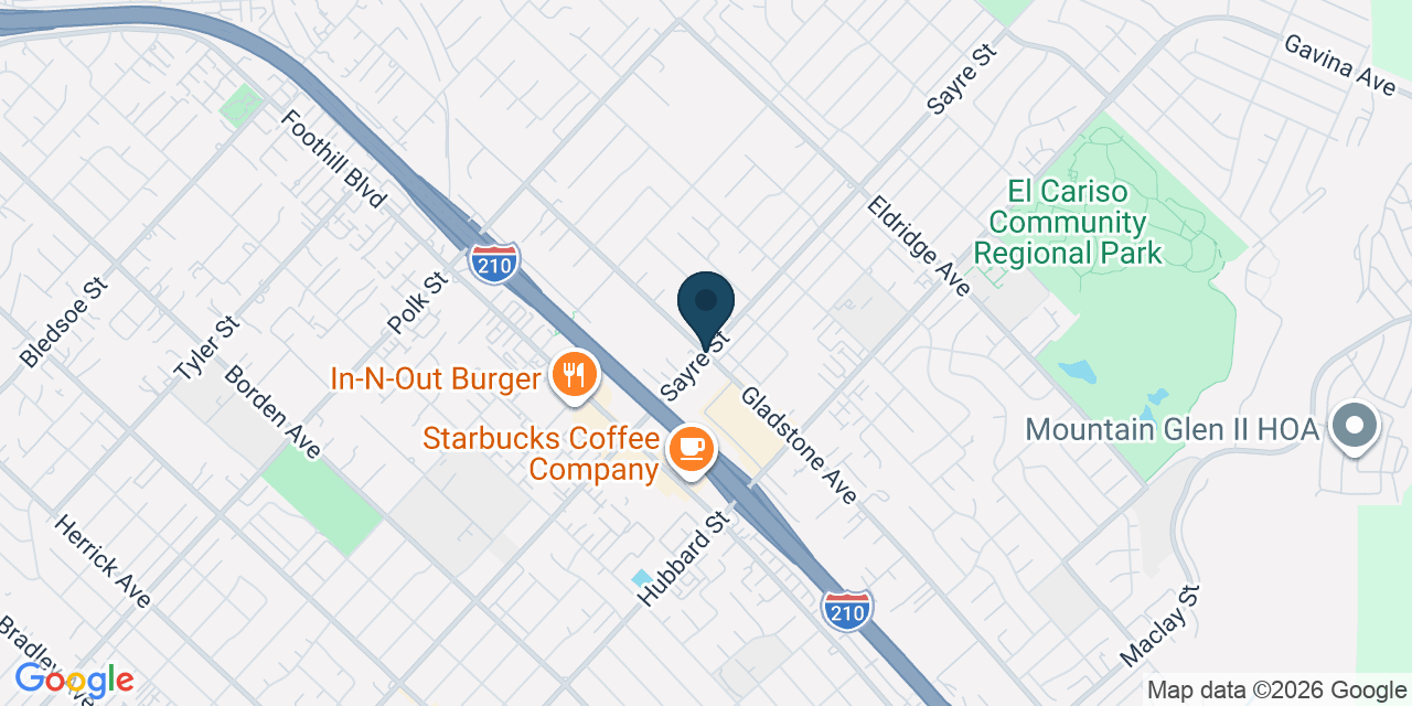 Map showing Los Angeles, Los Angeles County, CA