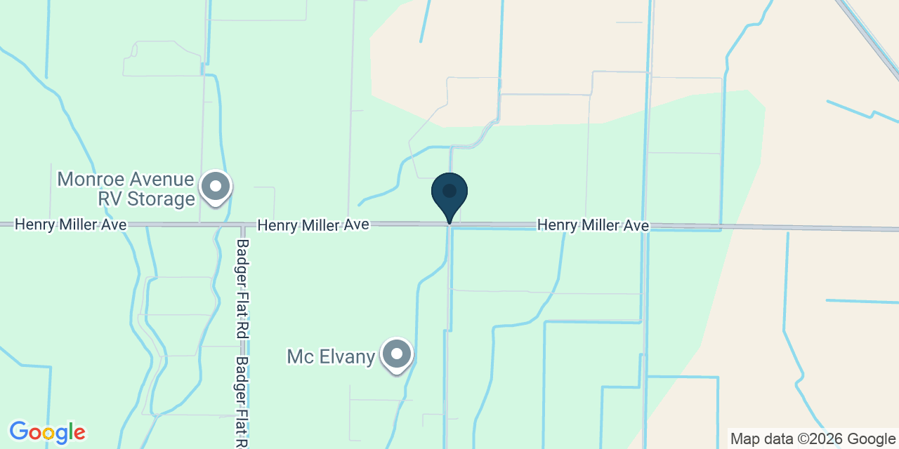 Map showing Merced County, CA