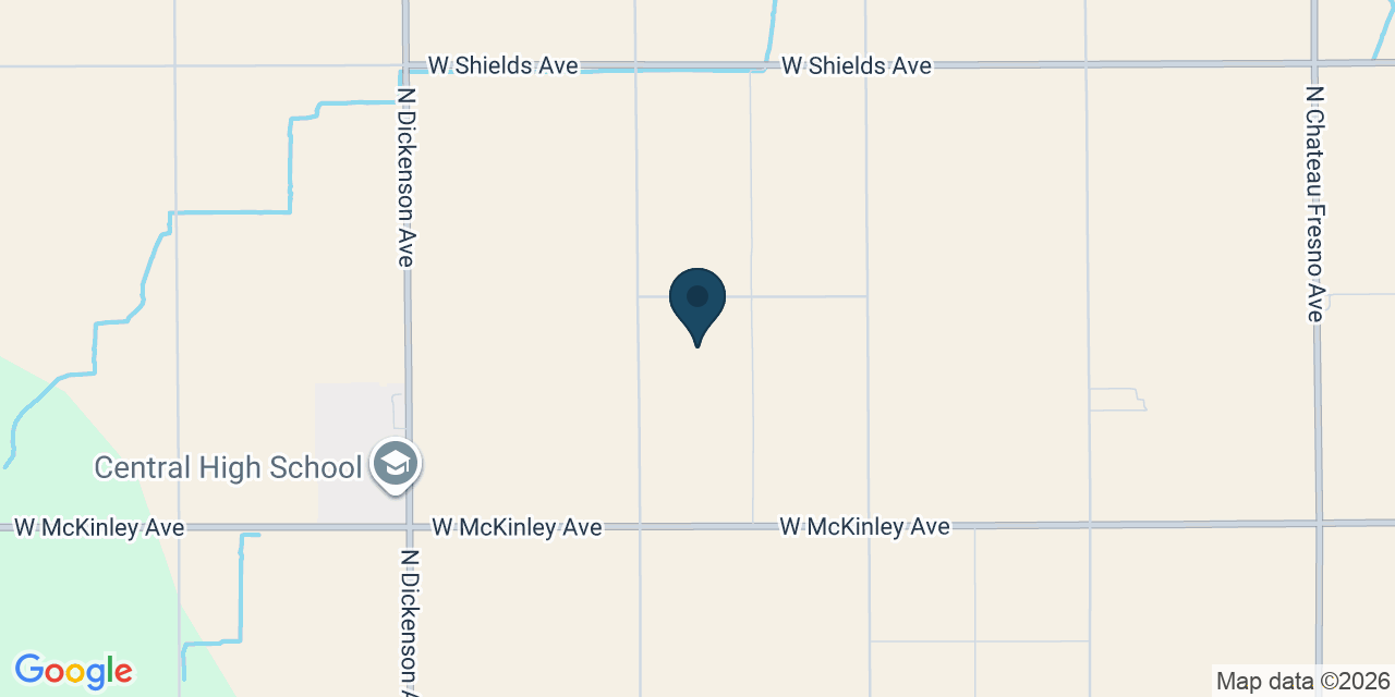 Map showing Fresno, Fresno County, CA