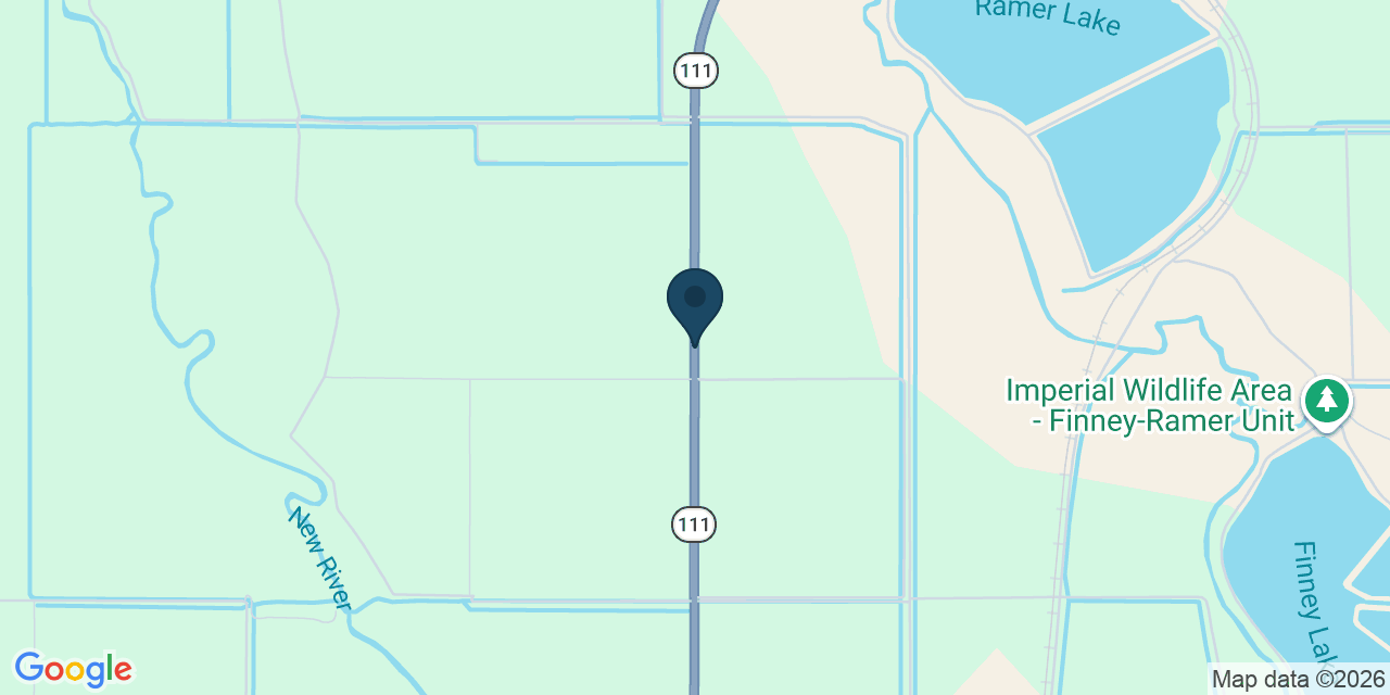 Map showing Calipatria, Imperial County, CA