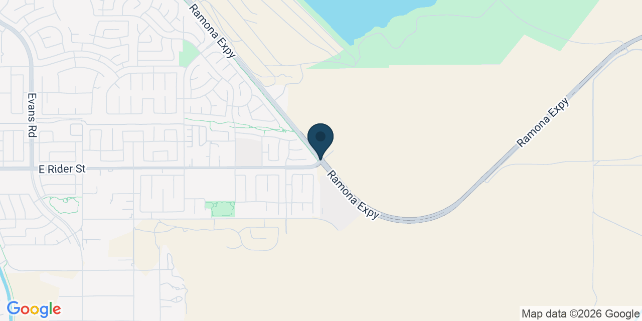 Map showing Perris, Riverside County, CA
