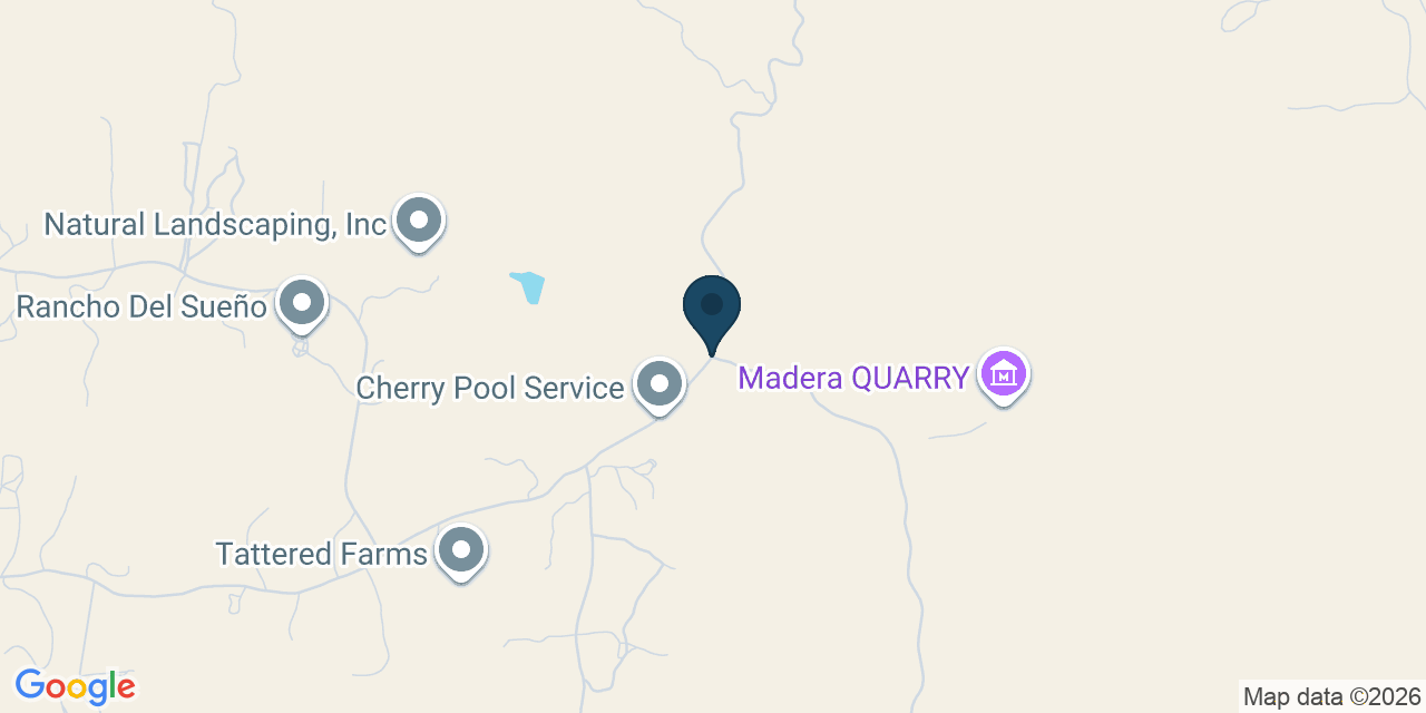 Map showing Madera County, CA