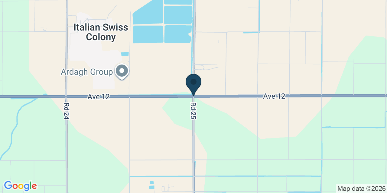 Map showing Madera County, CA