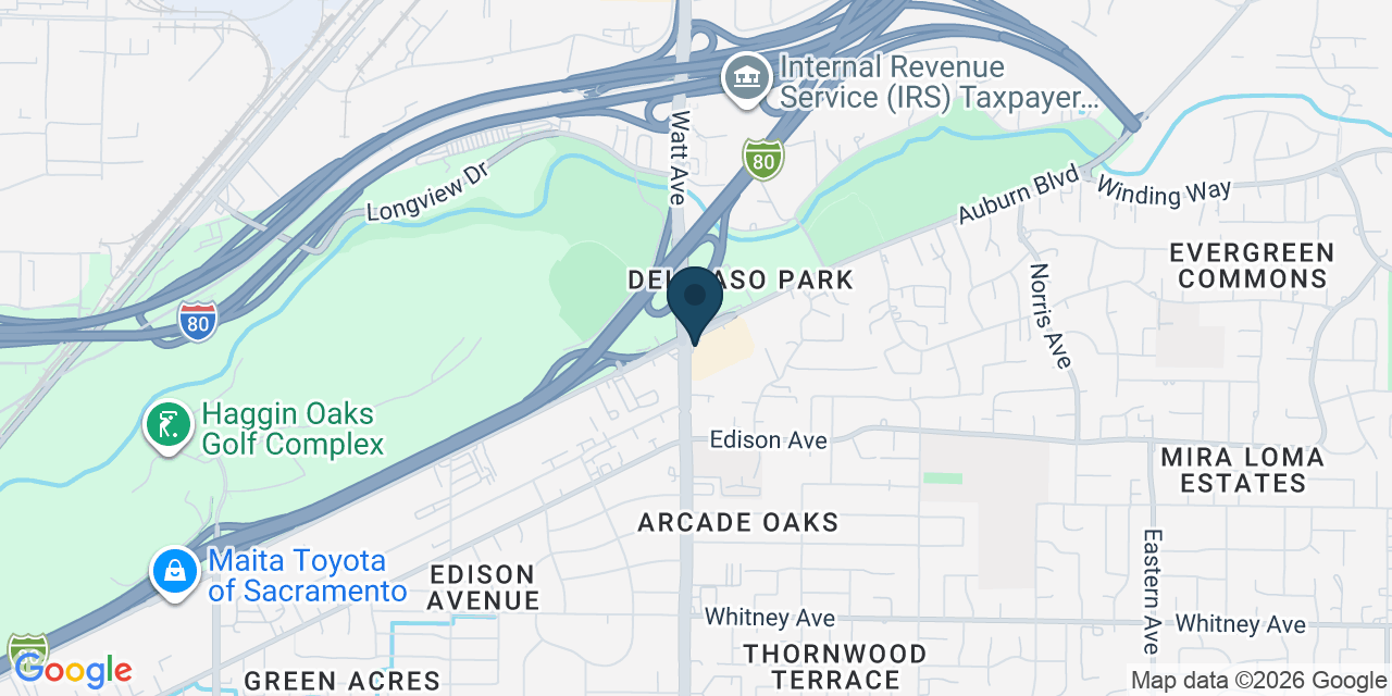 Map showing Sacramento, Sacramento County, CA