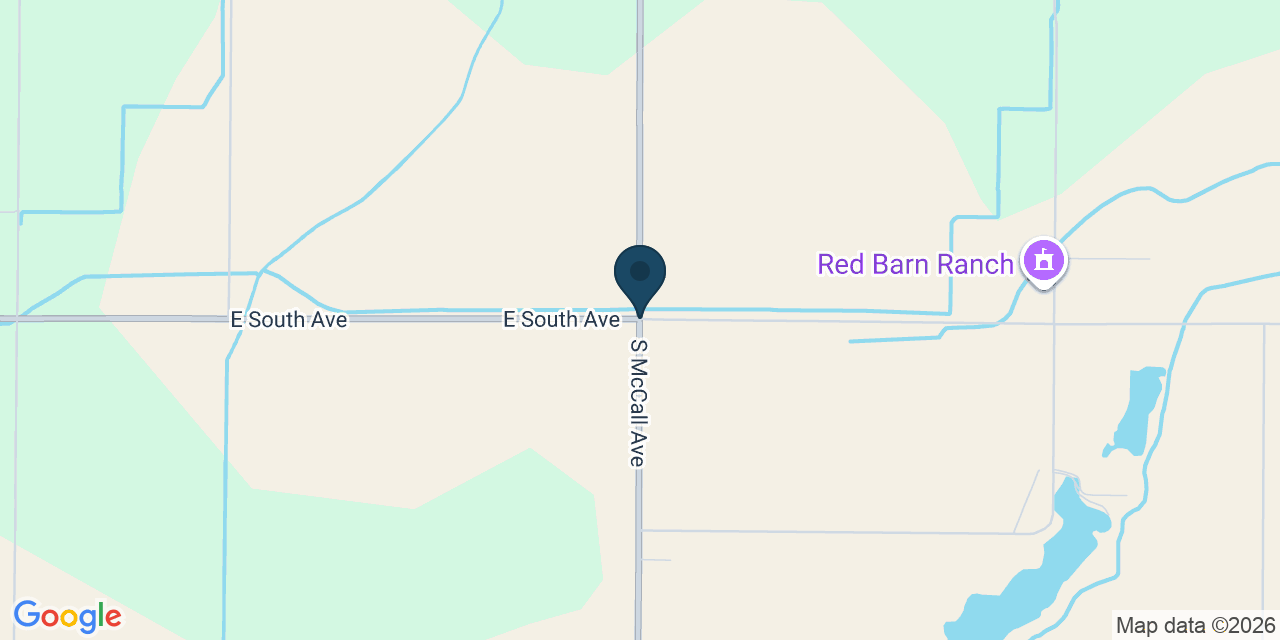 Map showing Fresno County, CA